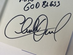 Charlie Daniels SIGNED Ain’t No Rag : Freedom, Family, and the Flag – 2003 hcdj