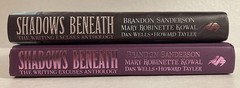 SIGNED X7 Shadows Beneath Writing Excuses Anthology 1st/1st HC/DJ LikeNEW