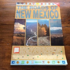 _Roads of New Mexico by William H. Burdett (1990, Map, Other)