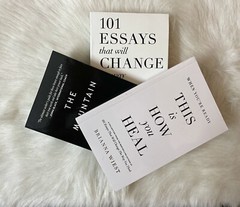 Brianna Wiest 3 book set : Mountain is you + 101 essay + this is how you heal PB