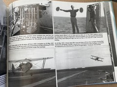 WWII USN Navy USS LEXINGTON CV-2 Aircraft Carrier Pacific Squadron at Sea Signal
