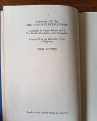 The Family Altar Christian Herald Press 1947 First Edition Devotional HC GC