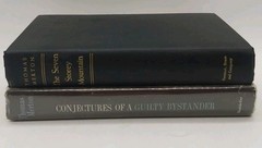 Lot of 2 Thomas Merton First Edition Books The Seven Storey Mountain-Guilty Byst
