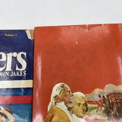 Lot of 5 John Jakes Kent Chronicles Books 1-4 and 6 HC DJ BCE Doubleday 1970s