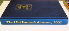 Dick Goddard’s Copy THE OLD FARMER’S ALMANAC Collectors Edition 2002 Hard Cover