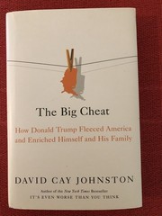 THE BIG CHEAT: How Donald Trump Fleeced America (NEW hardcover with DJ)