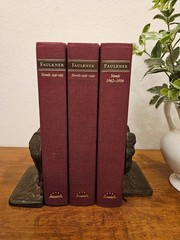 William Faulkner Library of America 3 Volume Set Complete 1930-1954 HC/DJ NF!
