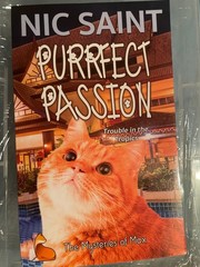 PURRFECT PASSION The Mysteries of Max Book #23 ‎ by Nic Saint NEW -210 Pages
