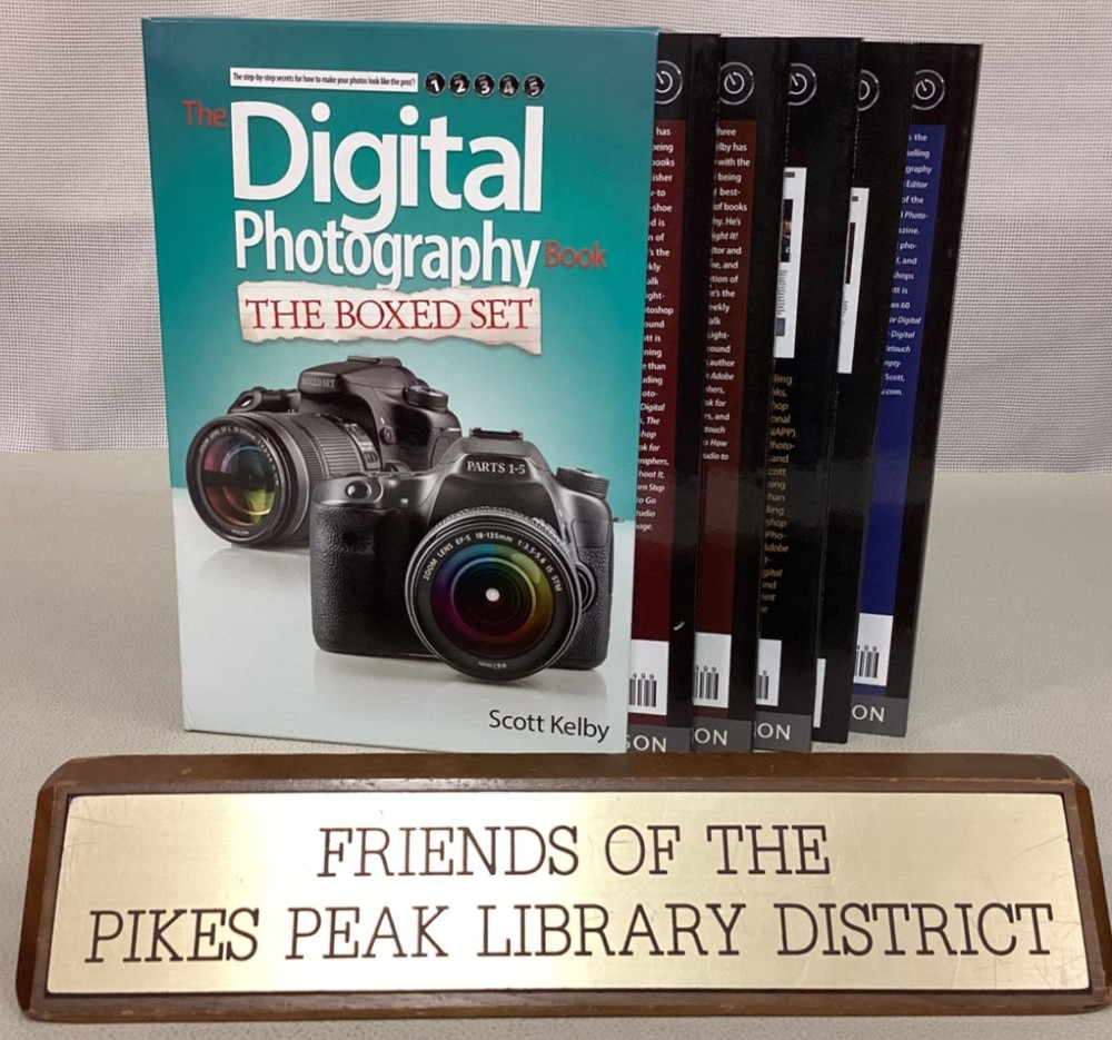 THE DIGITAL PHOTOGRAPHY BOOK: THE BOXED SET Parts 1-5 Scott Kelby