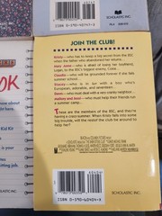 The Baby-Sitters Club Books #1-5, 7-9, Notebook & BSC by Ann M. Martin Paperback