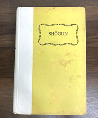 SHOGUN A Novel of Japan Volume 1 James Clavell 1975 VTG Yellow Hardcover Book