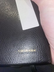 Holy Bible English Standard Version ESV Crossway 2001 Bonded LEATHER Black