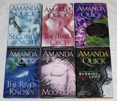 Lot of 6 Amanda Quick Hardcover Books Multiple Titles 3 Arcane Society Novels