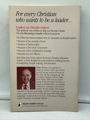 BECOMING A LEADER: HOW TO DEVELOP LEADERSHIP By Elmer L. Towns & Jerry Falwell