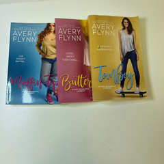 Avery Flynn Lot of 3, Butterface, Muffin Top, Tomboy PB **ALL SIGNED**