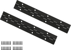 Continuous & Piano Hinges, Black Stainless Steel 304 Continuous Folding Hinges f