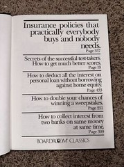 Vintage 1993 The Big Black Book Insurance Policies Money Law 496 Pages Hardcover