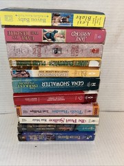 Vintage Romance Novels Lot Of 11 1980’s 1990’s 2000’s Paperback Books Lot Sultry