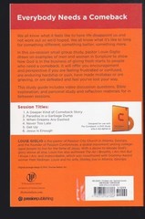 The Comeback Bible Study: You’re Never Too Far by Louie Giglio Paperback LN