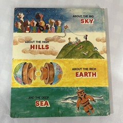 Vintage Hardcover Books Lot of 3 Austrailian Golden Book Sky Hills Earth 1970s