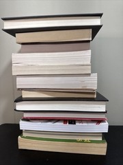 Lot 15 Books Small Library Assorted Genres Topics Style Study Reading Collection