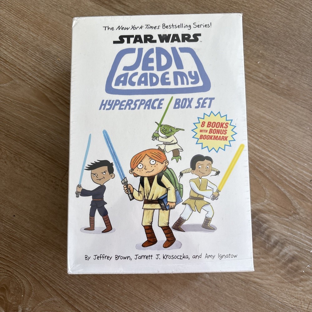 Star Wars Jedi Academy Hyperspace Box Set Series Collection Books 1-8 Sealed New