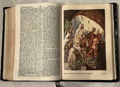 Vintage Holy Bible RSV 1962 World Publishers Reference Large Print Illustrated