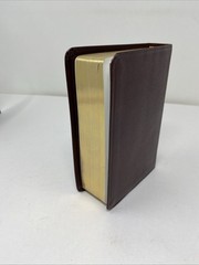 HCSB Large Print Compact Bible • Burgundy Bonded Leather (2005, Holman)