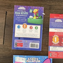Gabby’s Dollhouse Book Lot 12 Scholastic Level 1 Reader Phonics CatRat