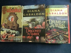 Outlander 1992 Dell Paperback Vintage 1st PB Edition 5th Print & Drums / Dragonf