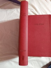 Holy Bible New International Version Leather Look Print 2011 Zondervan – Nice