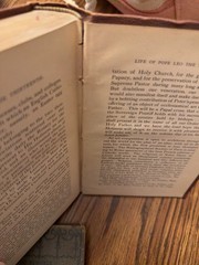 1888 Life of Pope Leo XIII Golden Jubilee Edition Illustrated Catholic Antique