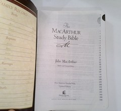 MacArthur Study Bible John MacArthur NASB Updated Edition Thomas Nelson