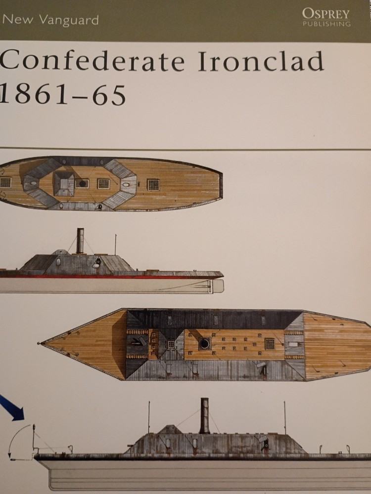 Osprey New Vanguard 41 – Confederate Ironclad 1861-65 by Angus Konstam (PB 2001)