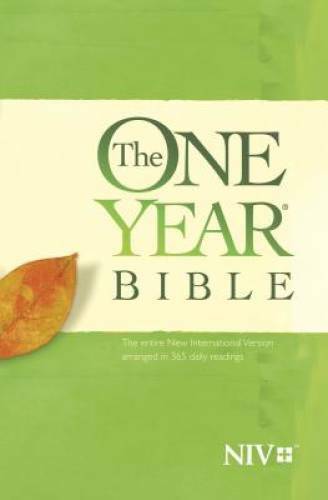 The One Year Bible NIV – Paperback By Tyndale – GOOD
