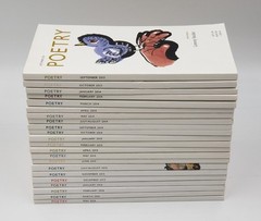 Poerty Magazine Lot Of 22 Assorted Issues From 2013 – 2016 – Free Shipping
