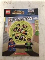 Lot Of 11 Scholastic Lego DC Phonics Pack 2 #1,2,3,4,5,6,7,8,10, WORKBOOK 1&2