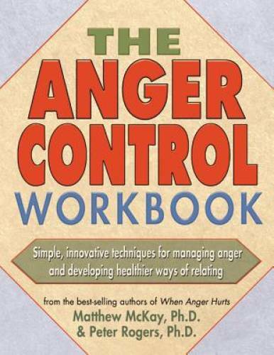 The Anger Control Workbook – Paperback By Matthew McKay – GOOD