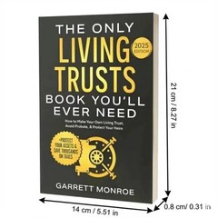 The Only Living Trusts Book You’Ll Ever Need Paperback Fast Shipping..