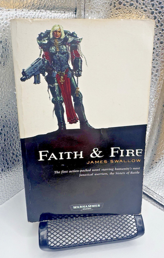 Warhammer 40K Faith and Fire James Swallow Black Library Paperback Book