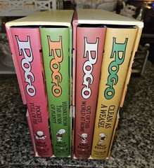 Pogo The Complete Syndicated Comic Strips Volume 1 & 2, 5 & 6, 7 & 8 Box Sets