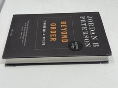 Jordan B. Peterson Signed Autograph Beyond Order Hardcover Book 1st Edition JSA