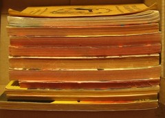 Lot of 10 very early MYSTERY oversize paperbacks © 1930s-1940s + Tawny & horses