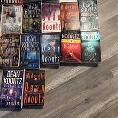 Lot of 23 books by Dean R. Koontz – paperback Multiple Titles Collection