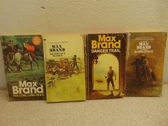 Vintage 1970’s Max Brand Westerns Lot Of 11 Books
