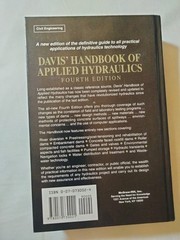 Davis’ Handbook of Applied Hydraulics Zipparro, V. J. and Hasen, Hans 4th