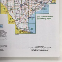 Texas Atlas & Gazetteer [Delorme Atlas & Gazetteer] 2005 – 168 Pages