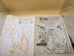 1980 Vintage Superheros 448 Page Big Big Book Coloring Activity Book Used