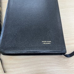 ESV Classic Thinline Bible Genuine Leather Black English Standard Version