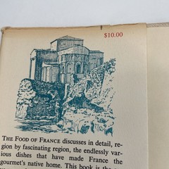 Food of France Waverley Root 1958 2nd Printing Culinary Travel Illustrated HC DJ